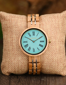 Wooden Watch Wristwatch Couple Gift Christmas