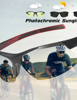 Photochromic Polarized Sunglasses for Men and Women Outdoor Sport Day and Night Vision