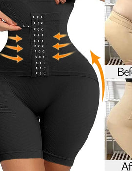 Women Shapewear High Waist Trainer Tummy Control Shorts Slimming Body Shaper Butt Lifter Boyshorts Corrective Underwear