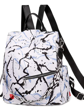 Waterproof Oxford Women Backpack Fashion Anti-theft Women Backpacks Print School Bag High Quality Large Capacity Backpack