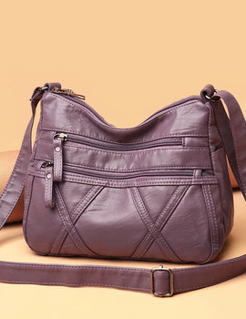 Shoulder Messenger Bags For Women Purses And Handbags Soft Leather Crossbody Bags Casual Small Tote Bag