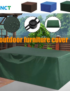 Patio Garden Outdoor Furniture Covers Waterproof 210D Rain Snow Chair covers Sofa Table Chair Dust Proof Cover Green Blue Brown