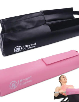 Hip Thrusts Barbell Squat Pad Non-Slip with Thick Foam PU Leather Padding Neck Shoulders Protective Gym Weightlifting Training