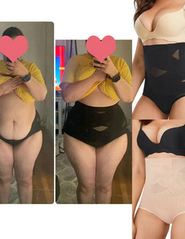 Faja Shapewear High Waist Tummy Control Panties for Women Slimming Body Shaper Butt Lifter Underwear Brief Waist Shaper