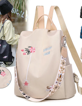 Waterproof Oxford Women Backpack Fashion Anti-theft Women Backpacks Print School Bag High Quality Large Capacity Backpack