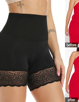 Waist Trainer Tummy Control Shorts High Waist Slimming Panties Body Shaper Women Short Pants Under Skirt Butt Lifter Boxer Brief