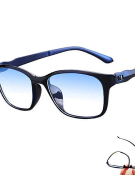 Blue Light Glasses Square Reading Glasses TR Reading Glasses Men Blue Light Reader Antifatigue Computer Eyewear 1.0-4.0
