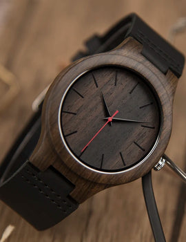 Fashion Wooden Watch Custom Quartz Watches Light Handmade Retro Accept
