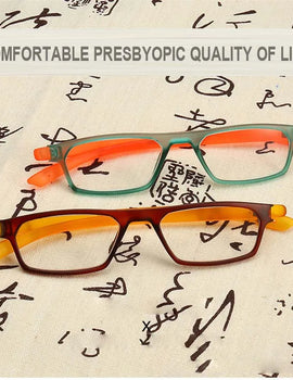 Reading Glasses Rectangular Frame Readers Longer Legs Magnifying Glasses Reading Magnification Strength+1.0 to3.5