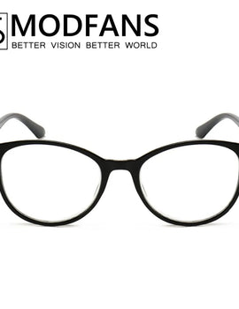 Reading Glasses Round Frame Readers Silver Metal Decoration Presbyopia Glasses Magnification Strength1.5 2.5 3 3.5 4