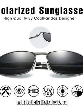 Polarized Retro Driving Sunglasses for Men