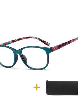 Reading Glasses Flowers diopter fashion Glasses For Reading Brands eyeglasses Ultralight presbyopia Glasses 1 1.5 2 2.5 3