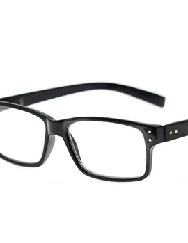 Reading Glasses Rectangle Frame Clear Lens Black Eyeglasses Presbyopia Ultralight Diopter Male Sight 1.0 1.25 1.75 2.0
