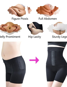 Women Shapewear High Waist Trainer Tummy Control Shorts Slimming Body Shaper Butt Lifter Boyshorts Corrective Underwear