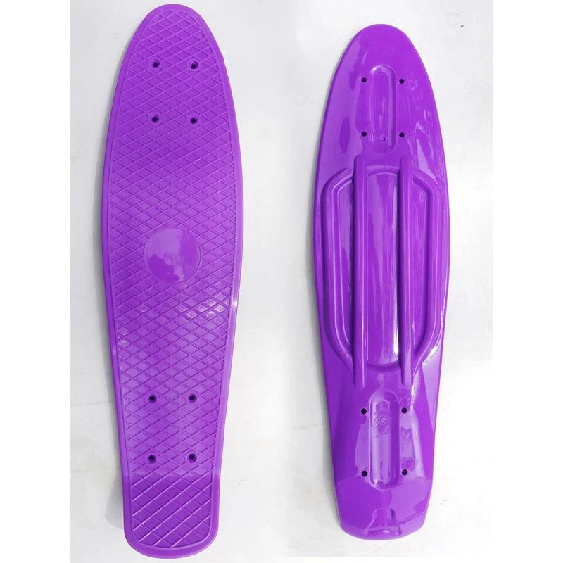 22'' Fish Skateboard Deck Mini Cruiser Board Scooter Skate Boards Penny Board Single Rocker Skate Deck Ice Cream Deck
