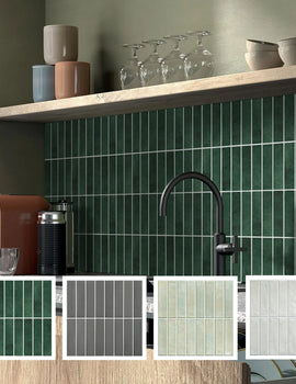 Decorative 3D Peel and Stick Wall Panel 3D Tile Sticker Self-Adhesive Kitchen Tile Backsplash Bathroom Wall Sticker Waterproof