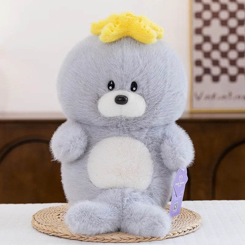 Kawaii Stuffed Doll Plush Toy Cute Penguin Backpack Sloth Seal for Kids Birthday Xmas Gift Soft Cuddly Animal Plushie