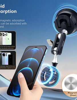 Car Phone Holder for iPhone 15 14 13 Samsung Huawei Car Suction Cup for GoPro Hero 12 11 10 Insta360 Accessories