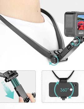 Neck Hold Mount Lanyard Strap for GoPro Hero 10 9 8 Insta360 Dji Osmo Action Camera Accessories for iphone 13 SmartPhone
