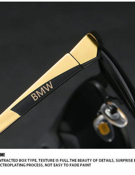 BWM Luxury Polarized Sunglasses Men UV Anti-Glare Driving Cycling Fishing Outdoor Beach Hiking Sunglasses Mirror Color Film 58