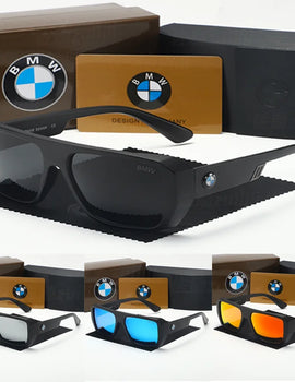 BWM Luxury Polarized Sunglasses Men UV Anti-Glare Driving Cycling Fishing Outdoor Beach Hiking Sunglasses Mirror Color Film