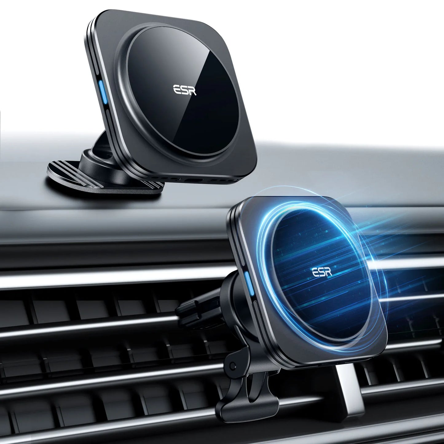 MagSafe Car Mount Charger Qi2-Certified Dashboard Wireless Car Charger for iPhone 16/15/14/13/12 Car Accessory