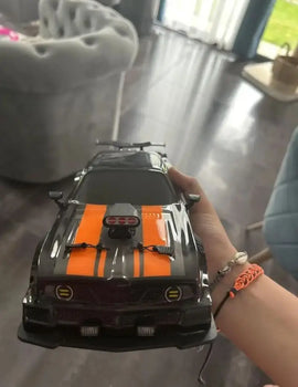 1/16 2.4G Racing Rc Cars Drift Car Mustang GTR Electric 4WD High Speed Remote Control Drift Toys for Gifts