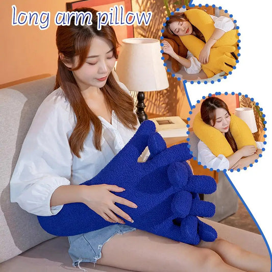 Creative Hand Shape Plush Pillow Soft Long Arm Sofa Palm Home Throw Office Pillow Funny Nap Stuffed Toy Pillows Color D P2Q8