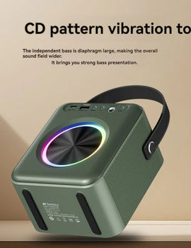 Outdoor Bluetooth speaker SANSUI T92 outdoor portable karaoke Bluetooth speaker with high volume square dance subwoofer speaker