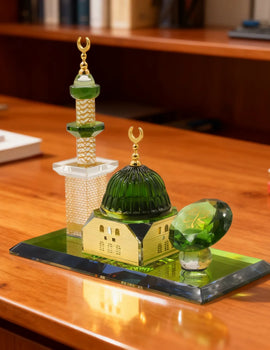 Muslim Kaaba Muslim Crafts Building Model Islamic Architecture Handicrafts Souvenirs for Home Desktop Car Decor