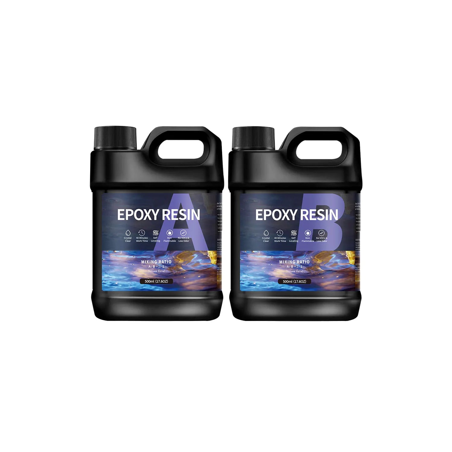500g/1000g AB Epoxy Resin Glue High Clarity Fast Drying Adhesive High Hardness DIY Supplies For Resin Glue Jewelry Making