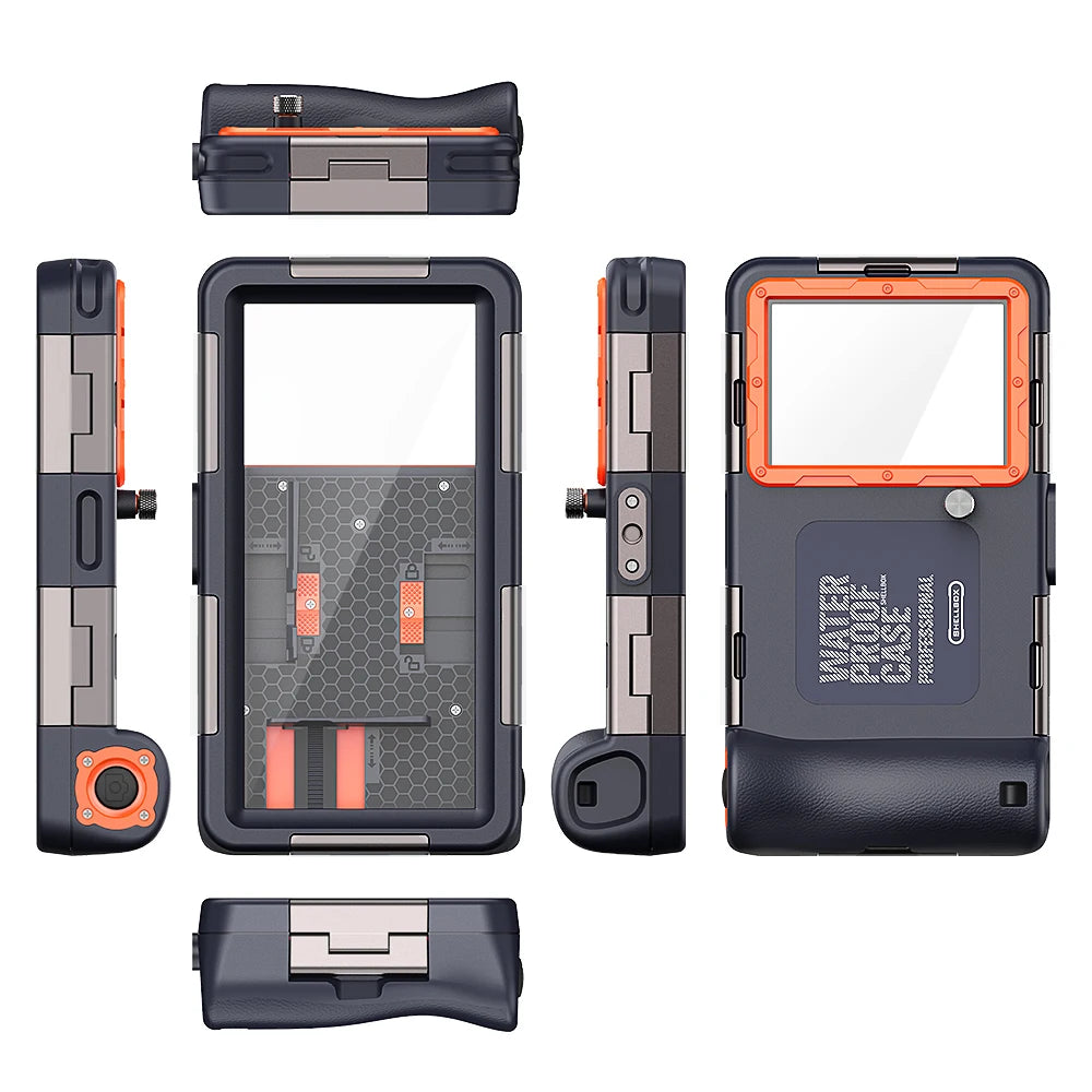 multicolor IP68 standard 15M/50ft diving/swimming photography professional diving waterproof Phone Case
