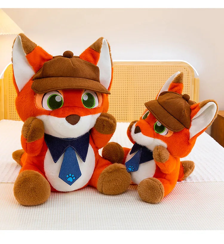 Cute Fox Character Plush Stuffed Doll Toy