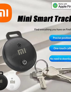 Mini Global Position Systm Tracker Works With iOS Find My APP MFI Smart Tag Key Finder Anti Lost Global Locator For Wallet Car Luggage Pet