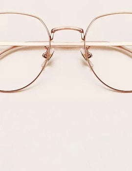 Ultralight Retro Pure Titanium Blue Light Blocking Round Myopia Eyewear Men Fashion Optical Glasses Frame Women 1901