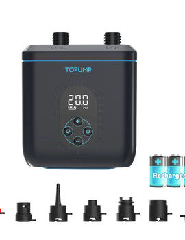 Electric Kayak Accessories PVC Inflatable Boat SUP Pump 20PSI 4000mAh Stand Up Paddle Board for Tent Mattress Wing Kite