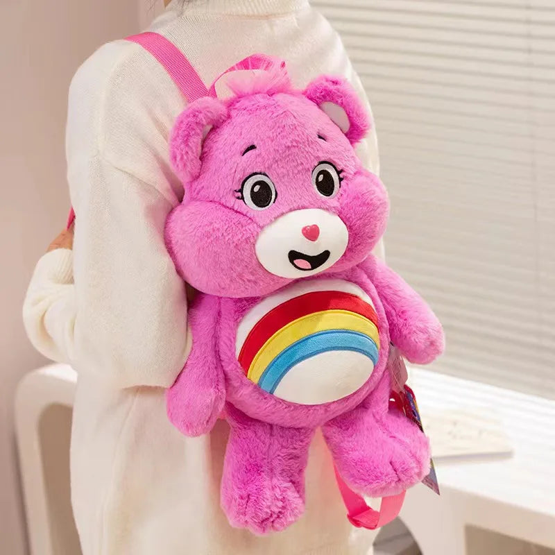 Kawaii Plush Bear Backpack Soft Shoulder Bag