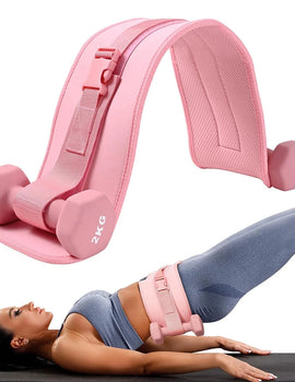 Exercise Hip Thrust Belt ,For Dumbbells, Kettlebells, and Plates,Slip-Resistant Padding for Hip Protection,Perfect for Gym, Home