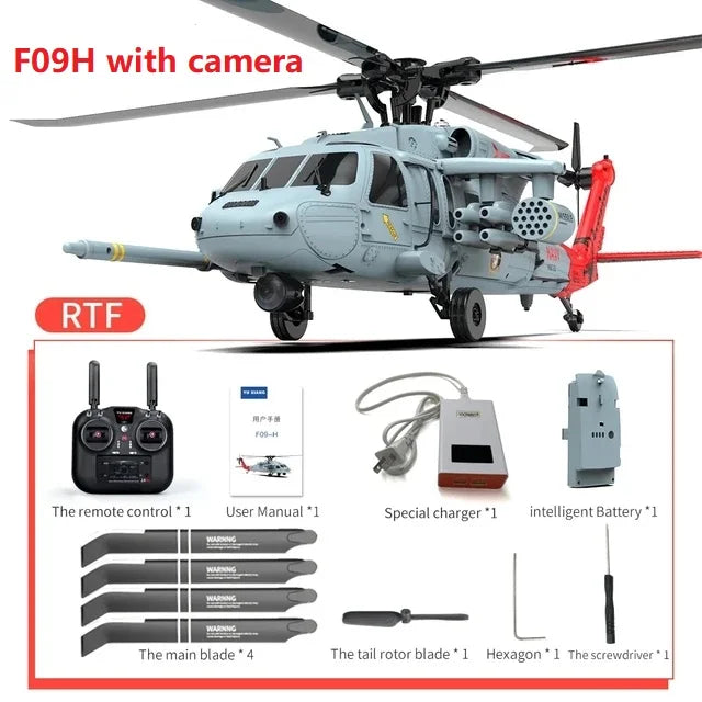 Remote Control Naval Military Helicopter With GPS Positioning