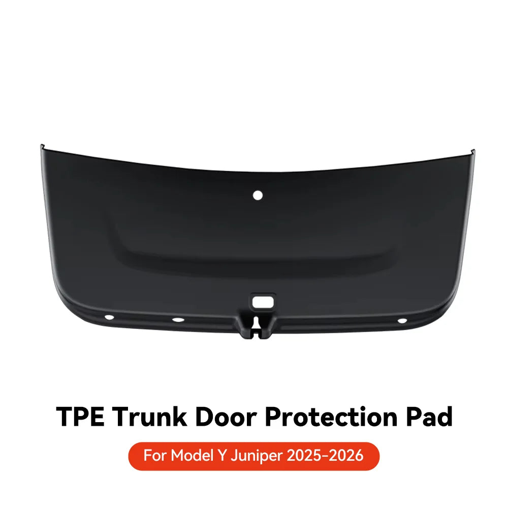 Trunk Tailgate Protection Pad for Tesla Model Y Juniper 2026 Waterproof Anti Dirt TPE Back Plate Cover