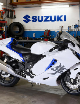 1/18 Suzuki Hayabusa GSX1000R YZF-R1 Motorcycle Model Toy Vehicle Collection Autobike Shork-Absorber Off Road Autocycle Toys Car