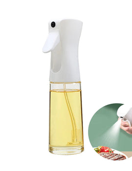 220ML Glass Bowl BBQ Olive Oil Spray Diffuser For Kitchen Dispenser Bottle Squirt Container Vinegar Soy Sauce Fuel Injection Pot