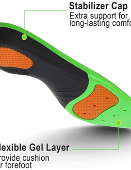 Orthopedic Insoles for Shoes Comfortable Plantar Fasciitis Insole for Feet Sports Shoe Pad Arch Support Shoe Sole Size: 36-50