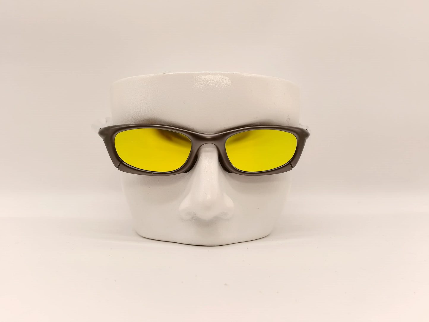 Polarized UV400 MTB Bike Cycling Sunglasses – Silver Metal Frame Riding Fishing Eyewear