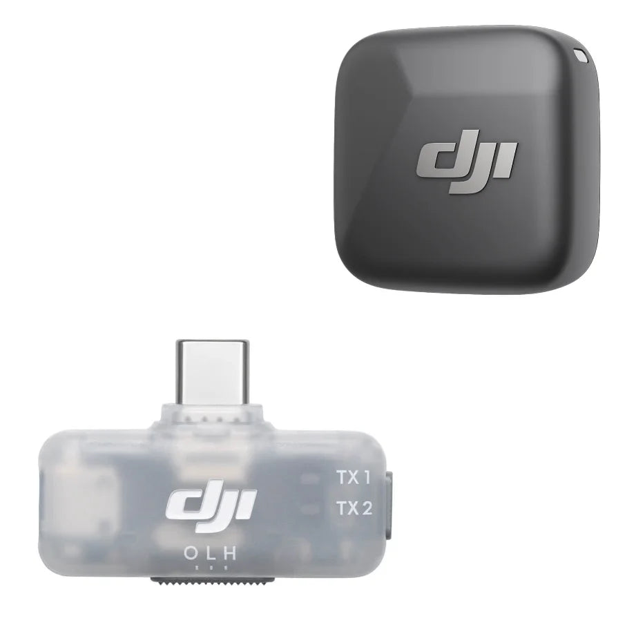 Compact Wireless Lavalier Microphone Mobile Version with Noise Reduction and High Quality Audio