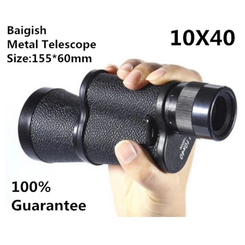 Metal 8X30 10X40 12X45 Military Monocular HD High Quality Portable Mini Telescope Captain Caribbean Pirates Spyglass Binoculars