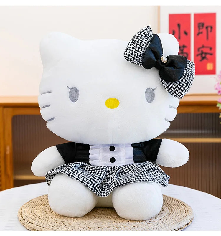 Black Cat Character Plush Stuffed Doll Pillow Toy