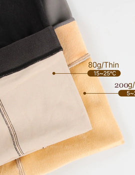 Woman Thermal Stockings Translucent Fleece Leggings Pantyhose Slim Winter Warm Thick Velvet Streetwear Pants