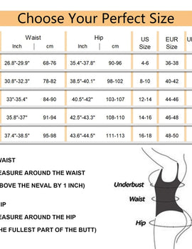 Women's Waist Trainer Body Shaper Tummy Control High Waist Flat Belly Panties Butt Lifter Shapewear Slimming Girdle Underwear