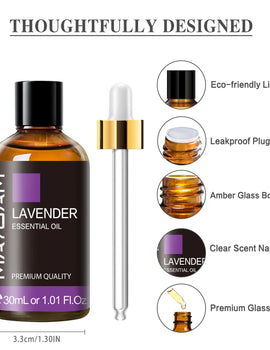 Humidifier Essential Oil Lavender Vanilla Sandalwood Eucalyptus Geranium Tea tree Oil For Skin Care Massage Diffuser Oil
